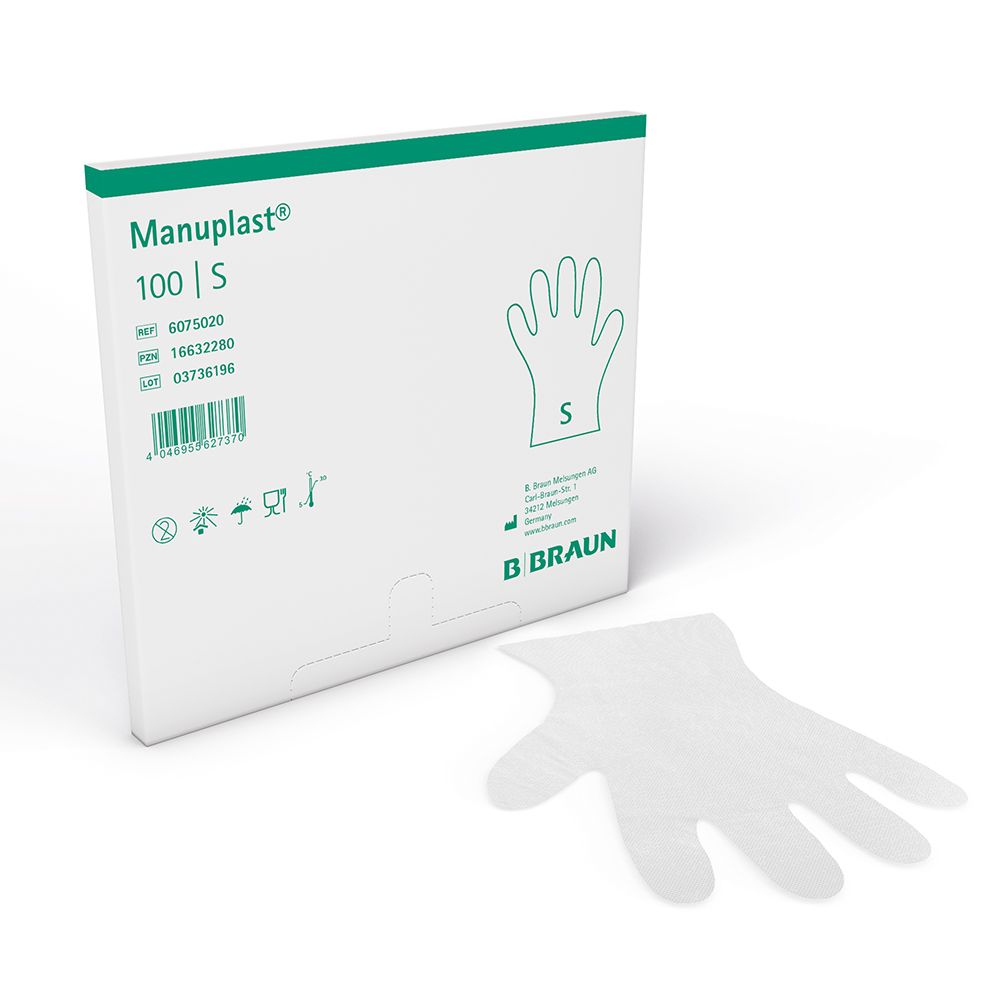 MANUPLAST Einmal Handschuhe PE Gr.S